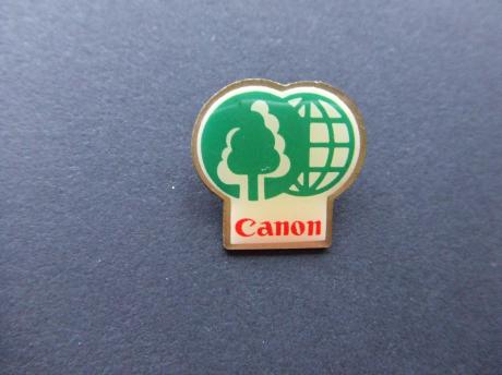 Canon foto camera groene wereld